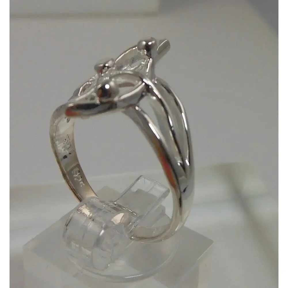 1999's‎ New Unique Vintage Handmade 925 Sterling Silver Artistic Ring Size 7.5